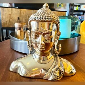 Artisan Nepal Brass Buddha Sculpture